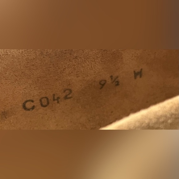 Amante Shoes Suede Pumps Tan 9.5M - Picture 7 of 7